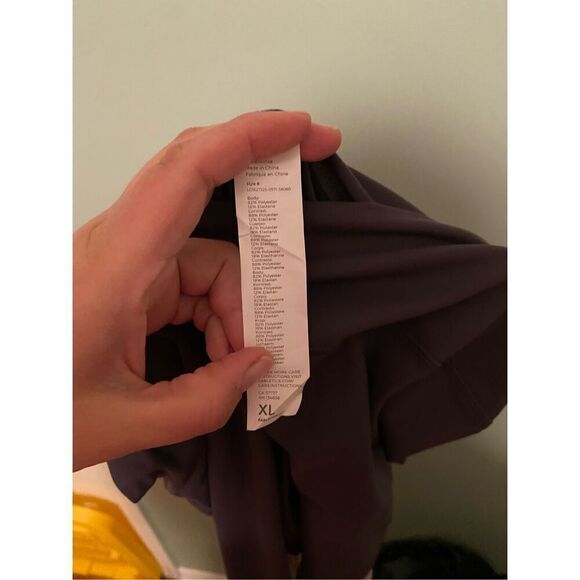 Fabletics Cashel Foldover PureLuxe Legging Purple Size XL NWT - Picture 10 of 10